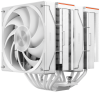 Фото PCCooler RZ620 WH, 2x120mm FAN, 6 HEAT PIPES, 4-PIN PWM, 500-2200 RPM, 32 DBA, FDB BEARING, LGA 1851/1700/1200/115X, AMD AM5/AM4