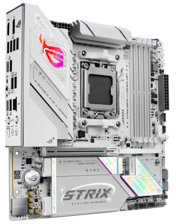 Фото ASUS ROG STRIX B850-G GAMING WIFI, AM5, B850, 4*DDR5, 2*SATA, 4*M.2, 6*USB 3.2, 2*USB 2.0, Type-C, 2*PCIx16, DP+HDMI, ATX; 90MB1M30-M0EAY0