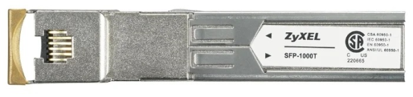 Фото Zyxel SFP-1000T с портом Gigabit Ethernet (1000Base-T), 100 м (OEM)