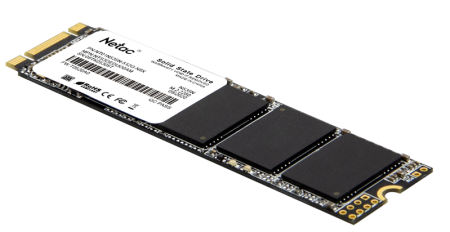 Фото Netac SSD N535N 512GB M.2 2280 SATAIII 3D NAND, R/W up to 540/490MB/s, TBW 280TB, 3y wty