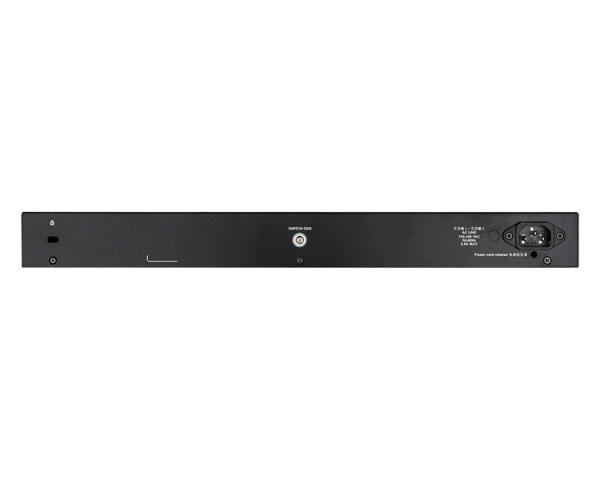 Фото D-Link PROJ Управляемый L2 PoE-коммутатор, 24x1000Base-T PoE, 4x10GBase-X SFP+, PoE-бюджет 370 Вт, CLI, консольный порт RJ-45