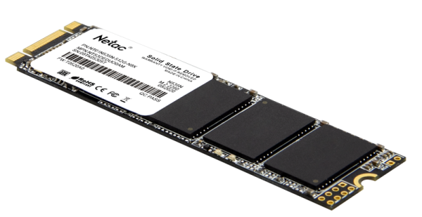 Фото Netac SSD N535N 512GB M.2 2280 SATAIII 3D NAND, R/W up to 540/490MB/s, TBW 280TB, 3y wty