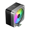 Фото Ocypus Delta A40 EX BK Digital, 120mm ARGB FAN, Top Display Panel, 4 HEAT PIPES, 4-PIN PWM, 500-1800 RPM, 29DBA, HYDRO BEARING, LGA115X/1200/1700/18XX, AM4/AM5
