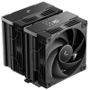 DEEPCOOL AK620 G2 DIGITAL NYX LGA1851/1700/1200/115X/AM5/AM4 (8шт/кор, TDP 260W, PWM, DUAL Fan 120mm, 6 тепл. трубок, Copper Base, черный) RET (R-AK620G2-BKNNMN-GJD-1)