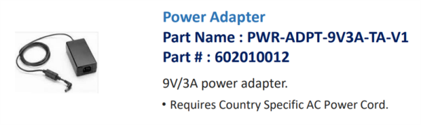 Фото Bluebird ASSY: EK430 1 Slot Cradle Type 1 : Supports Charging, Spare Battery Charging + PSU PWR-ADPT-9V3A-TA-V1