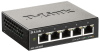 Фото D-Link Настраиваемый L2 коммутатор, 5х1000Base-T