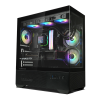 Фото ZALMAN CHRONIX V2, ATX, BLACK, WINDOW, 1xCombo (3.5’’ or 2.5’’), 1x3.5’’HDD, 2x2.5’’SSD, 1xUSB2.0, 1xUSB3.0, 1xUSB Type-C, SIDE 2x120mm ARGB, REAR 1x120mm ARGB