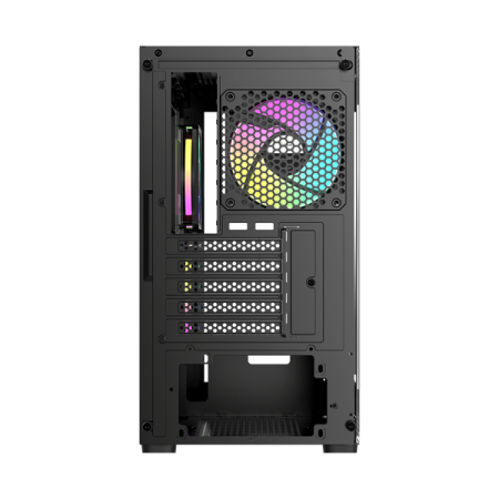 Фото Ocypus Gamma C52 BK ARGB, MATX, USB3.0*1+USB2.0*2, SIDE 2x120mm ARGB, REAR 1x120mm ARGB