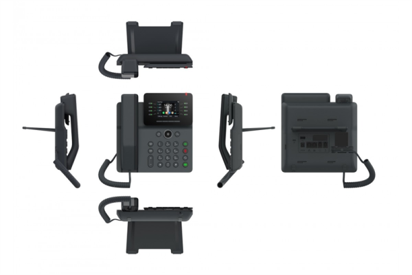 Фото Fanvil V63, 6 SIP-акк., 2,8", 320x240 Цвет. экран, POE, БП в комп., 2x1 Gbps