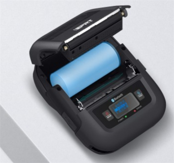 Фото iDPRT HM-T300RPO, 3 Mobile Printer, 203 dpi, USB+BT+WiFi, 80 mm/s, Label, IP42, CPCL / ZPL, LCD с защитным чехлом