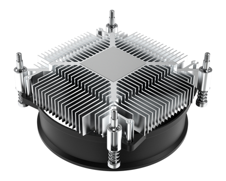 Фото ID-COOLING DK-17 PWM LGA1700 низкопрофильный высота 42mm (60шт/кор, TDP 65W, PWM, FAN 92mm) BOX