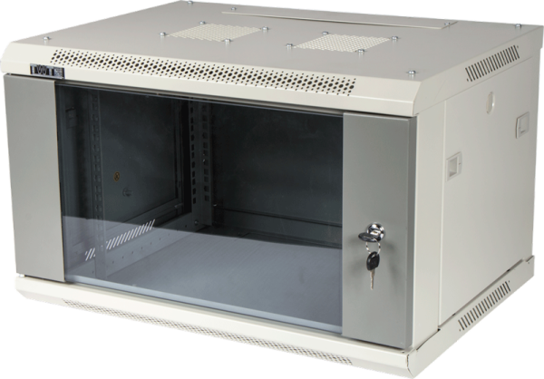 Шкаф Шкаф настенный серии Pro, 18U 600x800, стеклянная дверь