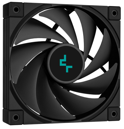 Фото DEEPCOOL AK400 DIGITAL SE LGA1700/1200/115X/AM5/AM4 (18шт/кор, TDP 220W, PWM, Fan 120mm, 4 тепл. трубки, ARGB, черный) RET (R-AK400-BKADMN-GJD)
