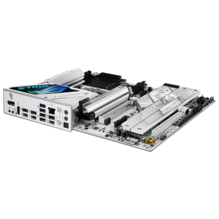 Фото ASUS ROG STRIX Z890-A GAMING WIFI, LGA1851, Z890, 4*DDR5, 4*SATA, 5*M.2, 7*USB 3.2, Type-C, 2*PCIx16, 2*Thunderbolt™ 4, HDMI+DP, ATX; 90MB1I90-M0EAY0