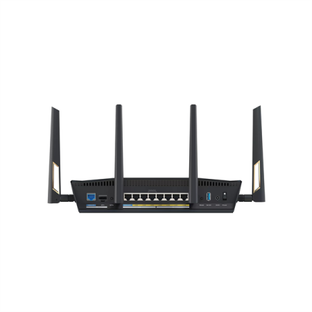 Фото ASUS RT-BE88U//802.11 a/b/g/n/ac/ax/be, 2,4 + 5 gGz, black