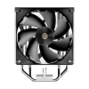 Ocypus Delta A40 Elite BK, 120mm FAN, Top Panel, 4 HEAT PIPES, 4-PIN PWM, 500-2000 RPM, 29DBA, HYDRO BEARING, LGA115X/1200/1700/18XX, AM4/AM5