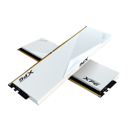 Фото ADATA LANCER DDR5 DIMM 32GB 6000MHz 2*16GB 30-40-40 1.4V WHITE DUAL COLOR BOX