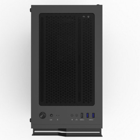 Фото ZALMAN T4 PLUS, MATX, BLACK, WINDOW, 1 x Combo (3.5'' or 2.5''), 1x3.5'', 2x2.5", 1xUSB2.0, 2xUSB3.0, REAR 1x120mm ARGB