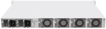 Фото MikroTik Cloud Core Router 2216-1G-12XS-2XQ with Amazon Annapurna Labs Alpine v3 AL73400 CPU (16-cores, 2GHz per core) and Marvell Prestera Aldrin2 switch-chip, 16GB RAM, 2x100G QSFP cages, 14x25G SFP
