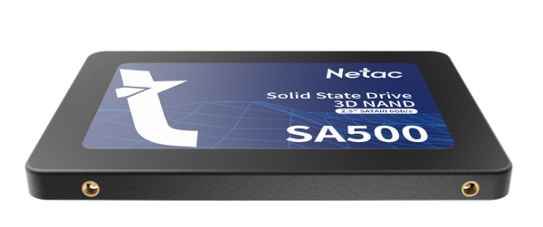 Фото Netac SSD SA500 1TB 2.5 SATAIII 3D NAND, R/W up to 530/475MB/s, TBW 480TB, 3y wty