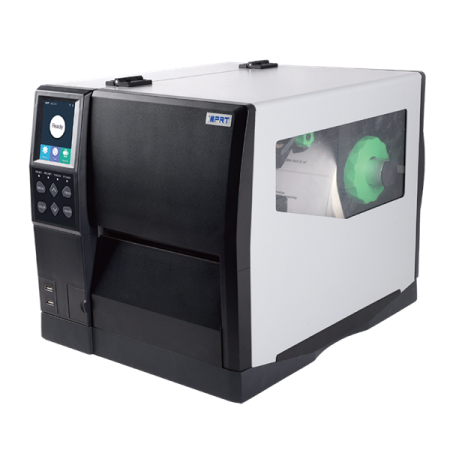 Фото iDPRT iX6P, 6", TT, WIDE, 203DPI, 12IPS (305 mm/sec), 512/256MB, RTC, 3.5-inch touch LCD, USB+USB HOST+RS232, ZPL-II, DPL