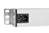 Фото ЦМО Гор блок розеток Rem-10, 1х10A, выкл, 8S, 19", вход C14