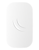 Фото MikroTik cAP lite with AR9533 650MHz CPU, 64MB RAM, 1xLAN, built-in 2.4Ghz 802.11b/g/n Dual Chain wireless with 1.5dBi integrated antenna, RouterOS L4, plastic ceiling case, plastic wall case, PoE, PS