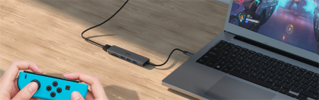 Фото Netac Hub WF14, Type-C to USB3.03+HDMI+mSD/SD 2.0 (repl. NT08WF14-30GR)