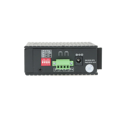 Фото OSNOVO SW-70500-I Промышленный коммутатор Gigabit Ethernet на 5GE RJ45 портов. Порты: 5 x GE (10/100/1000Base-T). Встроенная грозозащита 6кВ. Питание: 3 x входа DC9-57V(6W). БП в комплект НЕ входит. М
