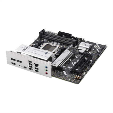 Фото ASUS PRIME B840M-A-CSM, AM5, B840, 4*DDR5, 4*SATA, 3*M.2, 2*USB 3.2, 4*USB 2.0, Type-C, 4*PCIx16, 2* DP+HDMI, mATX; 90MB1J10-M0EAYC