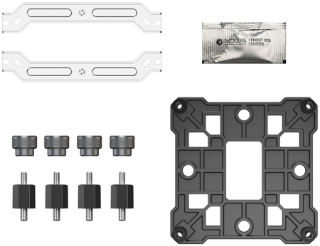 Фото ID-COOLING SE-903-XT V2 ARGB LGA1851/1700/1200/115X/AM5/AM4 (30шт/кор, TDP 150W, PWM, 3 тепл.трубки прямого контакта, FAN 100mm, Addressable RGB LED) RET