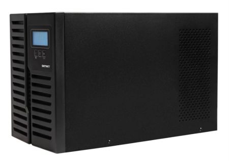 Фото SMARTWATT ИБП онлайн, чистый синус, мощность 2000/1800 ВА/Вт, напольный, LCD дисплей, порт USB, RS232, EPO, SNMP слот, IEC13 - 8 шт., встроенные АКБ 4*9 Ач (3703020430003)