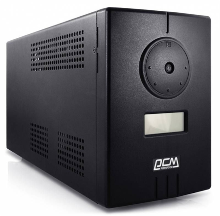 Фото Powercom Infinity, Line-Interactive, 1500VA/1050W, Tower, Schuko, USB, без встроенных батарей (383447)