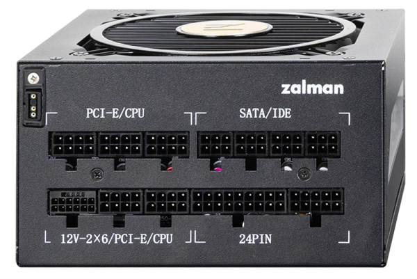 Фото Zalman ZM1000-TMX2 VIEW, 1000W, ATX12V v3.0, APFC, 12cm Fan, 80+ Gold Gen5, Full Modular, side ARGB lights, Retail