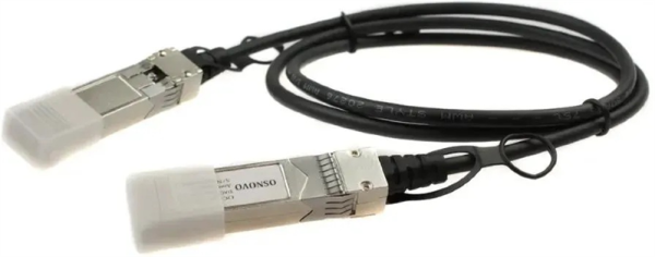 OSNOVO OC-SFP-10G-3M DAC кабель SFP+ 10G. Скорость: 10 Гбит/c. Тип разъема: SFP. Длина кабеля 3м. Размеры коннектора (ШхВхГ): 11x9x101мм. Рабочая температура: 0…+70°С.