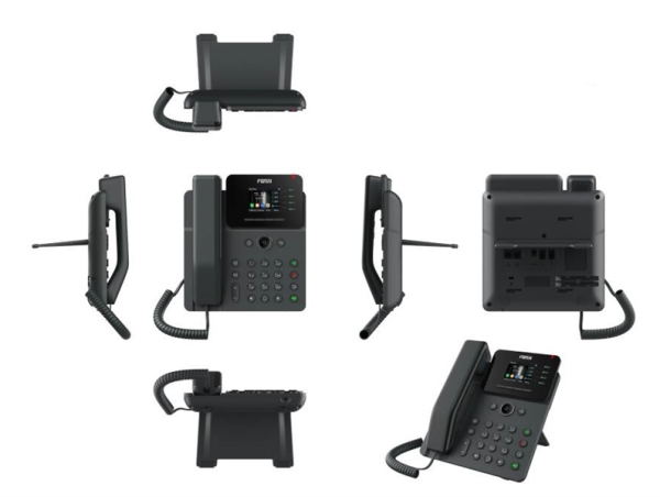 Фото Fanvil V61W (Замена X303W), 4 SIP-акк., 2,4", 320x240 Цвет. экран, POE, БП в комп., 2x1 Gbps, Wi-Fi 6, BT 5.4