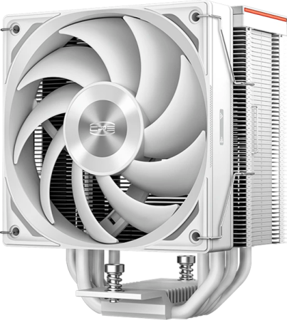 Фото PCCooler RZ500 WH, 120mm FAN, 5 HEAT PIPES, 4-PIN PWM, 500-2200 RPM, 32 DBA, FDB BEARING, LGA 1851/1700/1200/115X, AMD AM5/AM4