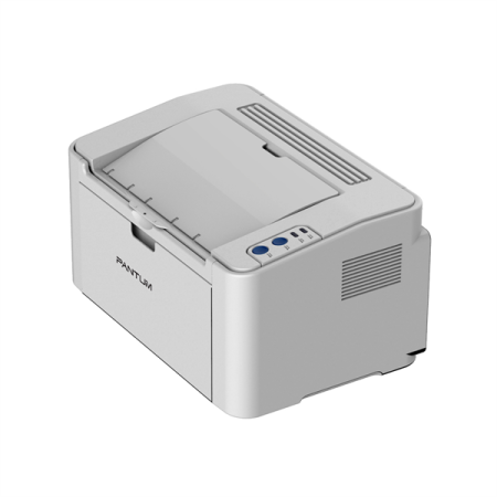 Фото Pantum P2518, Printer, Mono laser, А4, 22 ppm (max 15000 p/mon), 500 MHz, 600x600 dpi, 32 MB RAM, paper tray 150 pages, USB, start. cartridge 1600 pages (white)