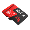 Фото Netac P500 Extreme PRO 256GB MicroSDXC V30/A1/C10 up to 100MB/s, retail pack with SD Adapter
