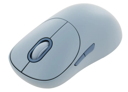 Фото Xiaomi Wireless Mouse 3, 1200dpi, Bluetooth / 2.4 GHz, silent, Blue