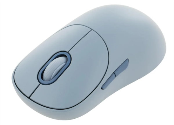 Фото Xiaomi Wireless Mouse 3, 1200dpi, Bluetooth / 2.4 GHz, silent, Blue
