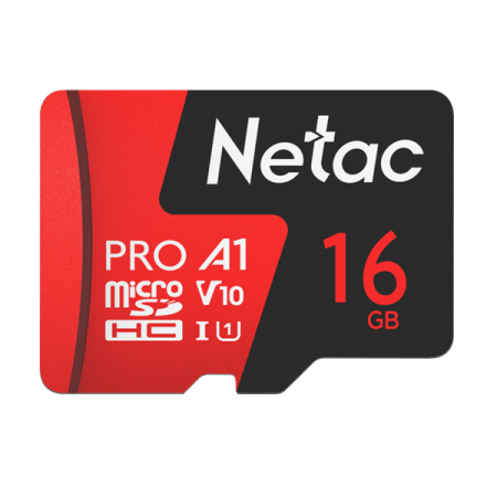 Фото Netac P500 Extreme PRO 16GB MicroSDHC V10/U1/C10 up to 100MB/s, retail pack with SD Adapter