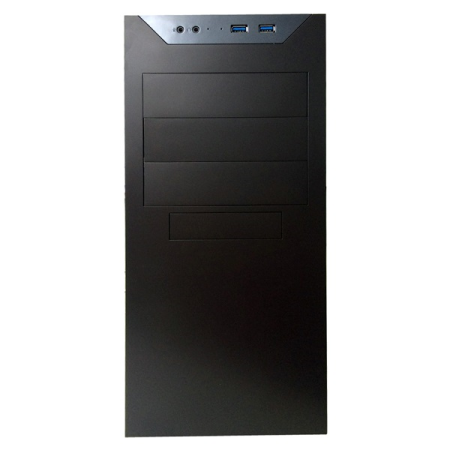 Фото MidiTower Powerman BA833 Black PM-600ATX-F U3.0*2+A(HD) ATX, mATX