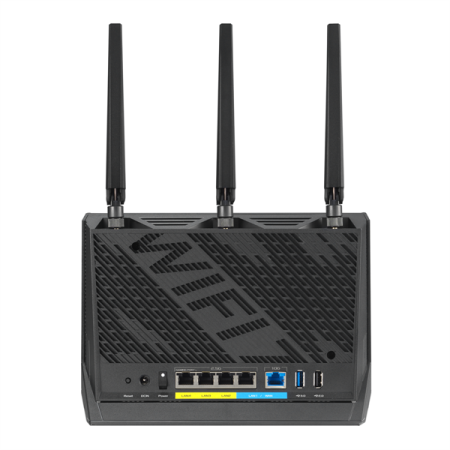 Фото ASUS RT-BE86U//802.11 a/b/g/n/ac/ax/be, 2,4 + 5 gGz, black