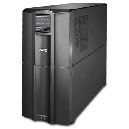 APC Smart-UPS 2200VA/1980W, Line-Interactive, LCD, Out: 220-240V 8xC13 (4-Switched) 1xC19, SmartSlot, EPO, HS User Replaceable Bat, Black, 1 y.war.(REP: SMT2200I)