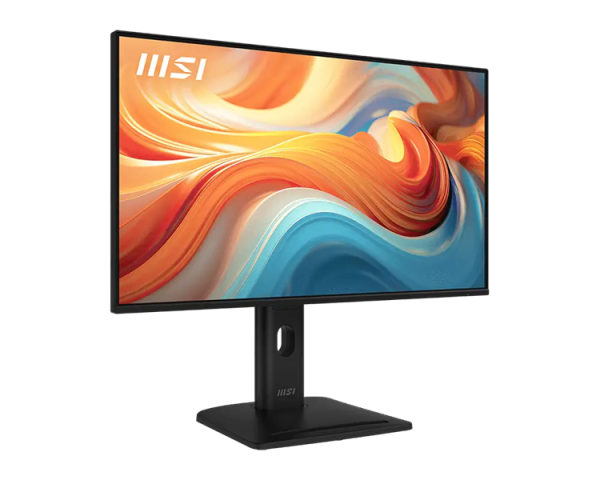 Фото MSI PRO MP275PHG E14 27" 16:9 FHD(1920x1080), IPS Flat, 4ms(GTG), 1500:1, 100M:1, 250nits, 178/178, HDMI, DP, 4xUSB Type-A, 1xUSB Type-C, Speaker, Tilt, Swivel, Height, Pivot, 144HZ, Black, 1y war-ty
