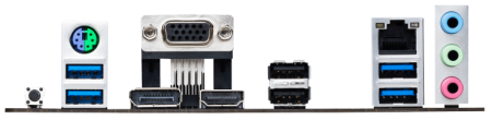 Фото ASUS TUF GAMING A520M-PLUS II, Socket AM4, A520, 4*DDR4, D-Sub+DP+HDMI, SATA3 + RAID, Audio, Gb LAN, USB 3.2*7, USB 2.0*5, COM*1 header (w/o cable), mATX ; 90MB14Y0-M0EAY0, 3 year