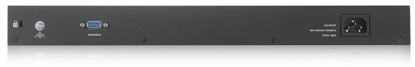 Фото L2 PoE+ Zyxel NebulaFlex Pro GS2220-50HP, rack 19", 44xGE PoE+, 4xCombo (SFP/RJ-45 PoE+), 2xSFP, бюджет PoE 375 Вт