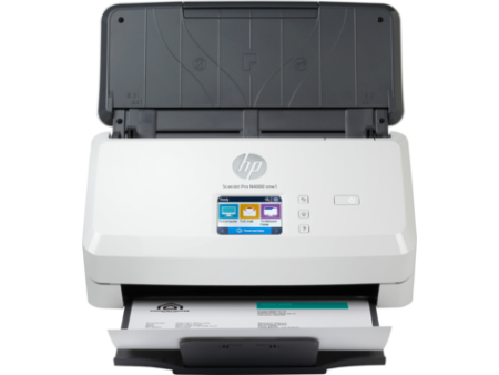 Фото HP ScanJet Pro N4000 snw1 (CIS, A4, 600 dpi, Ethernet 10/100Base-TX, USB 3.0, Wi-Fi, ADF 50 sheets, Duplex, 40 ppm/80 ipm)