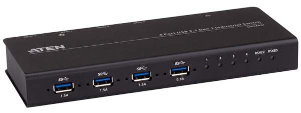 Фото ATEN 4 x 4 USB 3.2 Gen 1 Industrial Hub Switch